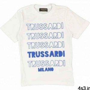 تیشرت بچگانه سرمه ای برند trussardi junior کد T5915 سایت 4s3.ir