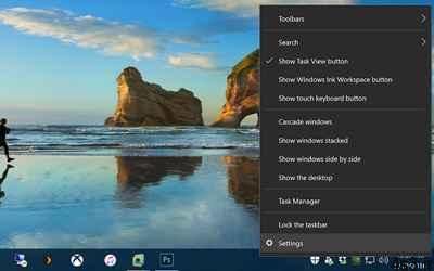 ترفندهای کامپیوتری : آموزش مخفی کردن taskbar در ویندوز