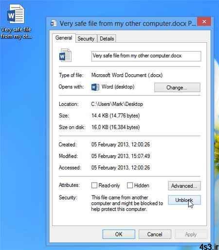 ترفندهای کامپیوتری : باز کردن فایل‌های مسدودشده در آفیس ۲۰۱۳