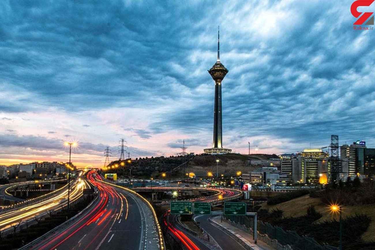 تهران ۴ درجه گرمتر می‌شود