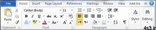 ترفندهای کامپیوتری : معرفی گزینه‌های منوی اولیه مایکروسافت ورد (Microsoft Word)