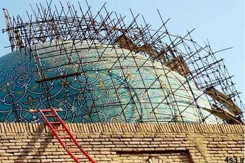 گنبد مسجد امام اصفهان پس از ۹ سال از حصار داربست‌ها خارج می‌شود