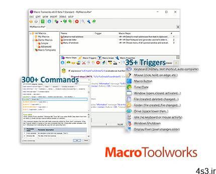دانلود Pitrinec Macro Toolworks Professional v9.3.2 – نرم افزار انجام خودکار وظایف در ویندوز با تعریف ماکرو