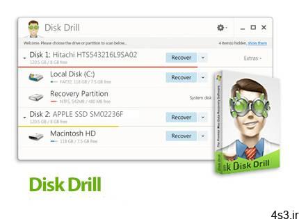 دانلود Disk Drill Professional v4.1.550.0 – نرم افزار بازیابی اطلاعات پاک شده