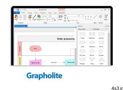 دانلود Grapholite v5.5.1 x64 + v4.0.1 – نرم افزار طراحی دیاگرام ها و نمودار های گرافیکی