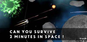 دانلود A 2 Minutes in Space 1.8.1 – بازی تفننی “به مدت ۲ دقیقه در فضا” اندروید + مود سایت 4s3.ir