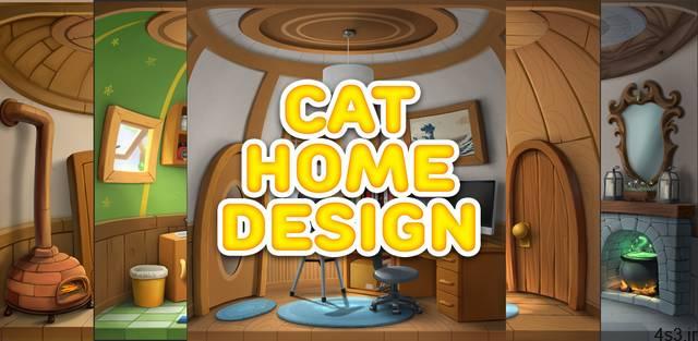 دانلود Cat Home Design 1.19 – بازی تفننی خلاقانه “طراحی خانه گربه ها” اندروید + مود