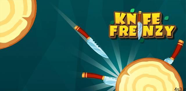 دانلود Knife Frenzy 1.1.121 – بازی آرکید چالش پرتاب چاقو اندروید + مود