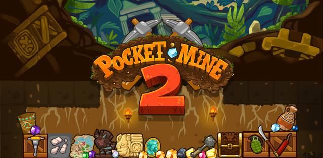 دانلود Pocket Mine 2 3.12.2 – بازی معدنچی گنج 2 اندروید + مود