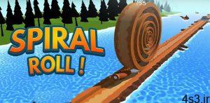 دانلود Spiral Roll 1.11.1 – بازی آرکید “مارپیچ چوبی” اندروید + مود سایت 4s3.ir