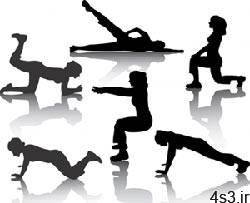تمرینات پیلاتس برای عضلات شکم و باسن+ سایت 4s3.ir