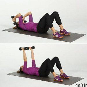 5 حرکت ورزشی برای تقویت عضلات سه سر بازو (عضلات پشت بازرو) سایت 4s3.ir