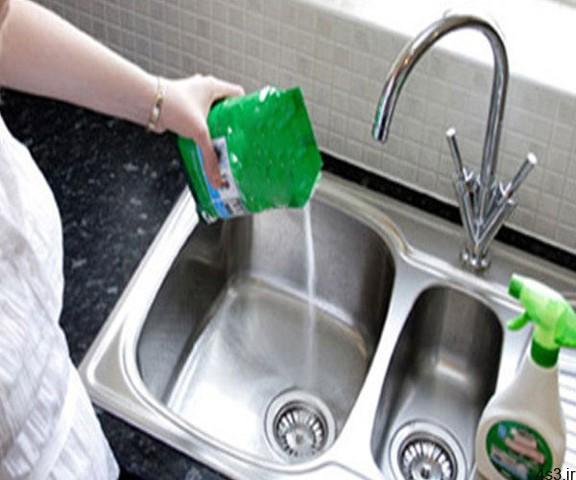 روش صحیح تمیز کردن سینک ظرفشویی