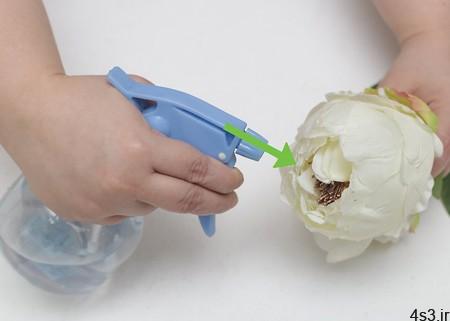 روش های تمیز کردن گل های مصنوعی