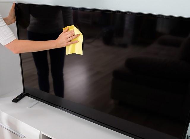چگونه تلويزيون LCD را تميز کنيم؟