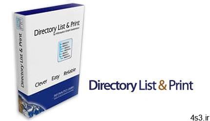 دانلود Directory List and Print Pro v4.11 – نرم افزار فهرست کردن و چاپ محتویات دایرکتوری