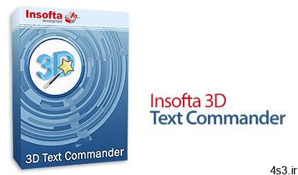 دانلود Insofta 3D Text Commander v5.7.0 – نرم افزار ساخت متن های سه بعدی جذاب