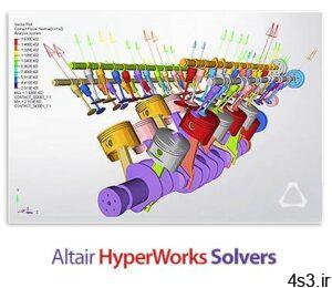 دانلود Altair HyperWorks Solvers v2019.2.3 x64 - مجموعه حل‌گرهای شبیه‌سازی دینامیک سیستم‌‌های چند جسمی و المان محدود سایت 4s3.ir