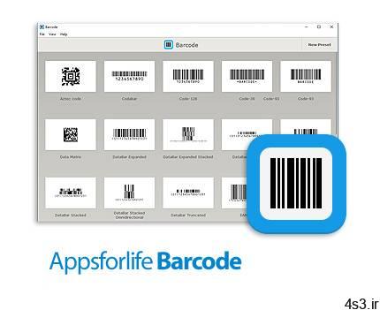 دانلود Appsforlife Barcode v2.0.4 x64 – نرم افزار طراحی و ساخت انواع بارکد