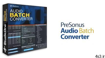 دانلود PreSonus Audio Batch Converter v1.0.0.2 – افزونه تبدیل فرمت فایل های صوتی برای Studio One