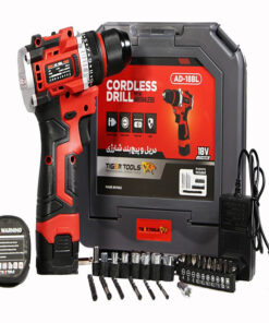 دریل تایگر تولز ۱۸ ولت مدل AD-18BL و عملکرد قدرتمند