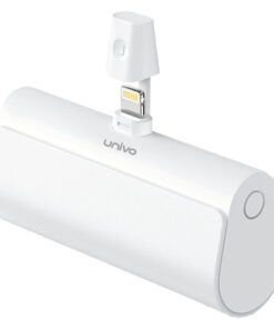 پاوربانک UNIVO UN5000 Lightning با ظرفیت 4500 میلی‌آمپر ساعت