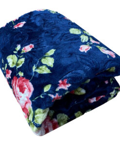 پتو مدل گل ابریشمی با ابعاد 220 در 160 سانتی‌متر و وزن سبک