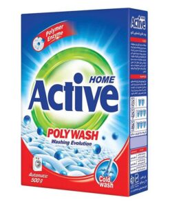 پودر لباسشویی دستی اکتیو Green پاک‌کننده قدرتمند ۵۰۰ گرمی