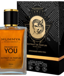 عطر مردانه مومیا استرانگر ویت یو حجم 50 میلی‌لیتر با حس گرم و دلنشین