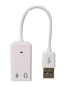 کارت صدا اکسترنال USB مدل 02 با اتصال آسان