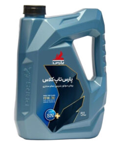 روغن موتور پارس تاپ کلاس مدل 5W-30 +SN حجم 5 لیتر