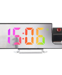 ساعت رومیزی دیجیتال DCX-673 با صفحه رنگی و پروژکتور