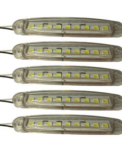 چراغ خطر موتورسیکلت مدل نانو الکترونیک کدW201X5 مجموعه 5عددی