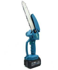 اره زنجیری شارژی سرشاخه زن 48 ولت طول ریل 20 سانتی متر راویکس مدل 20CM