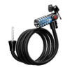 قفل دوچرخه مدل دوگانه چراغ دار کد Dual-Lock-LED