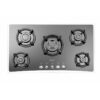 اجاق گاز صفحه‌ای پنج شعله استیل البرز مدل G-5954S