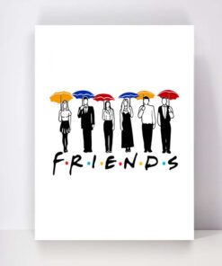 تابلو شاسی مدل Friends کد S-2151