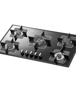اجاق گاز صفحه‌ای پنج شعله استیل البرز مدل G-5910