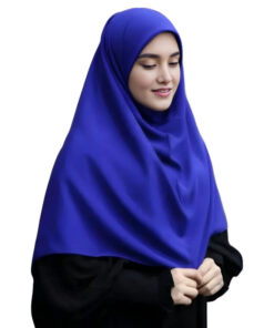 مقنعه مدل کرپ ساده 100