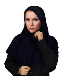 مقنعه سیلکا مدل تل دار کد SI-85