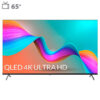 تلویزیون 65 اینچ کیو ال ای دی ایکس ویژن مدل 65XH15 با کیفیت تصویر 4K، پنل IPS، نرخ به‌روزرسانی 60 هرتز، پشتیبانی از HDR10 و توان خروجی صدای 20 وات