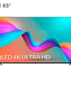 تلویزیون 65 اینچ کیو ال ای دی ایکس ویژن مدل 65XH15 با کیفیت تصویر 4K، پنل IPS، نرخ به‌روزرسانی 60 هرتز، پشتیبانی از HDR10 و توان خروجی صدای 20 وات