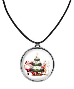 گردنبند خندالو مدل کریسمس Christmas کد 2216922176