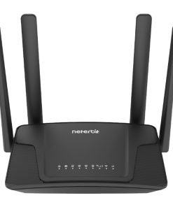 مودم روتر 4G خانگی نتربیت مدل NWR-M920v2 با پشتیبانی سیم‌کارت LTE/3G، استاندارد IEEE 802.11b/g/n، چهار آنتن 5 دسی‌بل، فایروال SPI و NAT، اتصال همزمان بیش از 10 کاربر