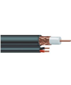 کابل RG59 ترکیبی سیم و کابل سمنان مدل 100 طول 10 متر
