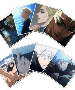 استیکر و برچسب گوفی مدل انیمه جوجوتسو کایسن Jujutsu Kaisen Anime کد K26 مجموعه 8 عددی