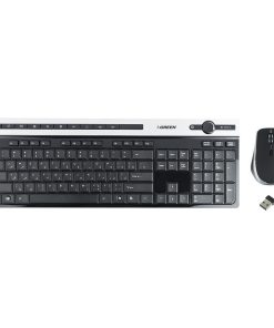 کیبورد و ماوس بی سیم گرین مدل GKM-505W، سوییچ ممبران، Full-Size