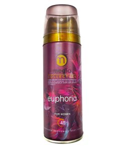 اسپری بدن زنانه مدیا مدل  euphoria حجم 200 میلی لیتر