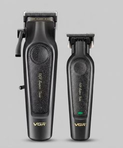 ماشین اصلاح موی سر و صورت شارژی وی جی ار مدل V-197 & 995 مجموعه 2 عددی