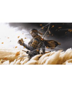 ماوس پد هومرو مدل MX1962 طرح بازی Ghost of Tsushima